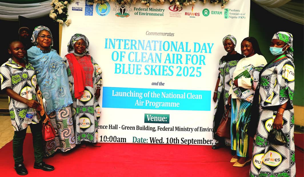 RUWES Participates in the Launch of Nigeria’s National Clean Air Programme