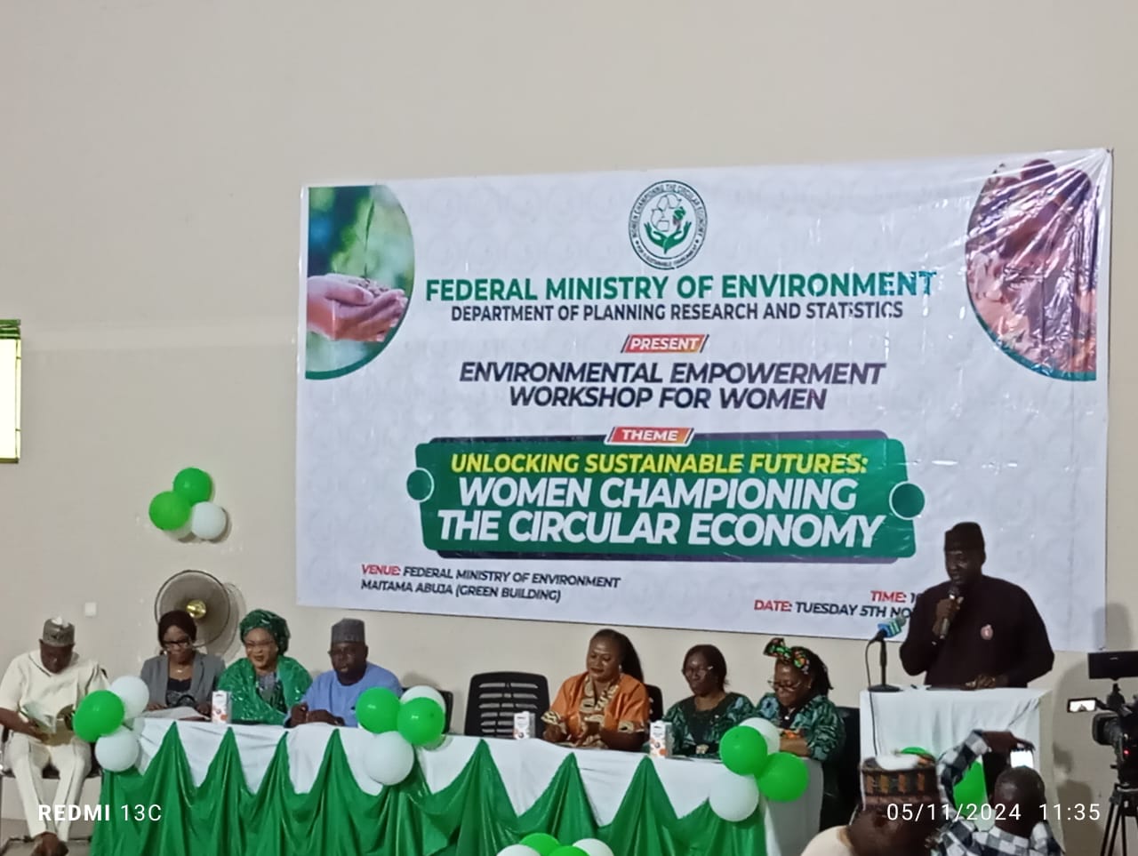 RUWES AT THE FEDERAL MINISTRY OF ENVIRONMENT EMPOWERMENT WORKSHOP